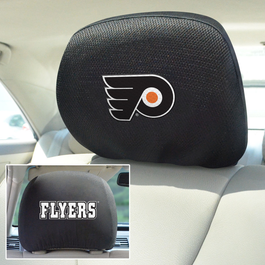 NHL - Philadelphia Flyers Head Rest Cover 10"x13"