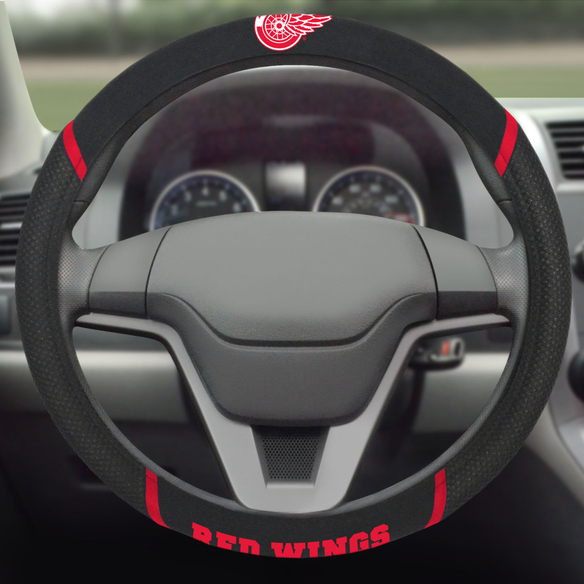 NHL - Detroit Red Wings Steering Wheel Cover 15"x15"