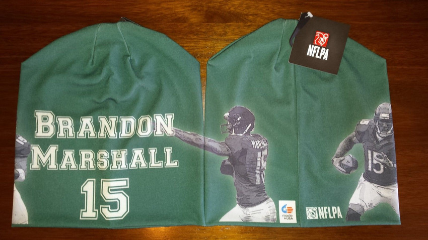 New York Jets Beanie Lightweight Brandon Marshall Design