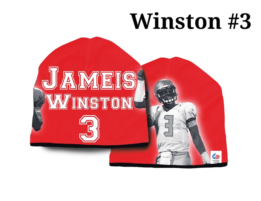 Tampa Bay Buccaneers Beanie Lightweight Jameis Winston Design