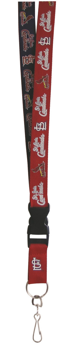 St. Louis Cardinals Lanyard Keychain ID Holder MLB Fan Accessory - Two-Tone