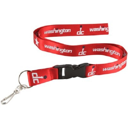 Washington Wizards Lanyard Keychain ID Holder NBA Fan Accessory - Breakaway with Key Ring