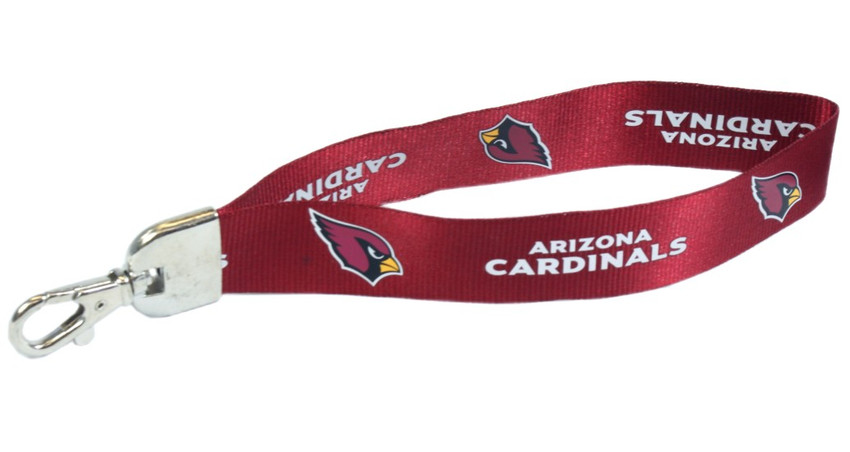 Arizona Cardinals Lanyard Keychain ID Holder NFL Fan Accessory - Wristlet