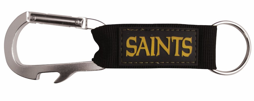 New Orleans Saints Carabiner Keychain NFL Key Holder Clip Fan Accessory