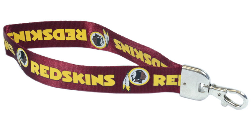 Washington Commanders Lanyard Keychain ID Holder NFL Fan Accessory - Wristlet
