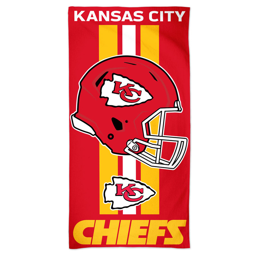 Kansas City Chiefs Beach Towel 30x60 NFL Fan Bath Towel Beach Style