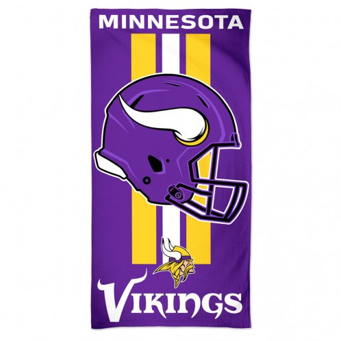 Minnesota Vikings Beach Towel 30x60 NFL Fan Bath Towel Beach Style