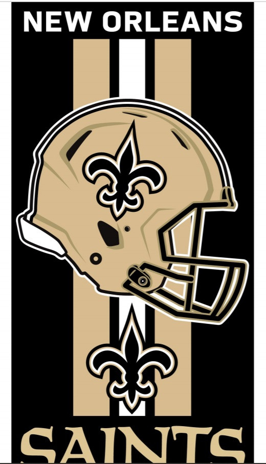 New Orleans Saints Beach Towel 30x60 NFL Fan Bath Towel Beach Style