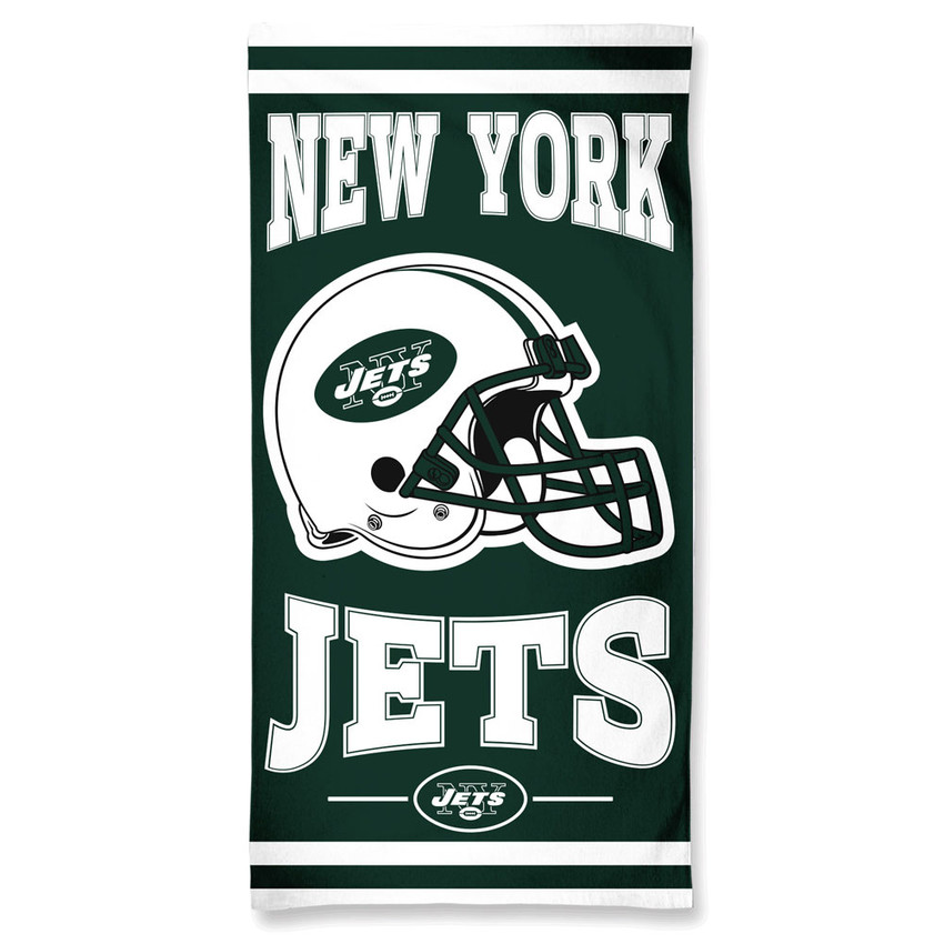New York Jets Beach Towel 30x60 NFL Fan Bath Towel Beach Style