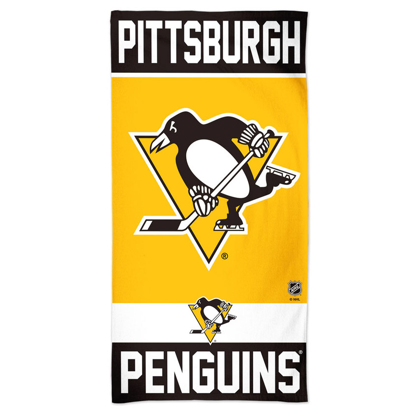 Pittsburgh Penguins Beach Towel 30x60 NFL Fan Bath Towel Beach Style