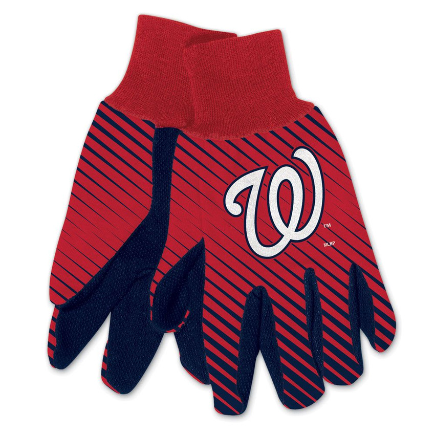 Washington Nationals Two Tone Gloves Adult Size
