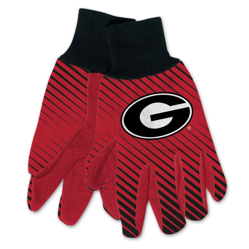 Georgia Bulldogs Two Tone Gloves Adult Size