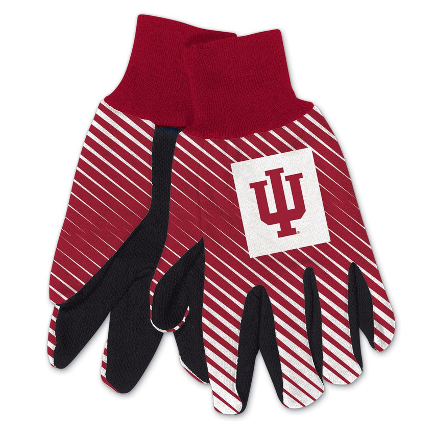 Indiana Hoosiers Two Tone Gloves Adult Size