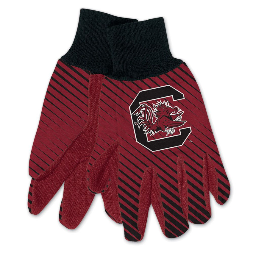 South Carolina Gamecocks Two Tone Gloves Adult Size