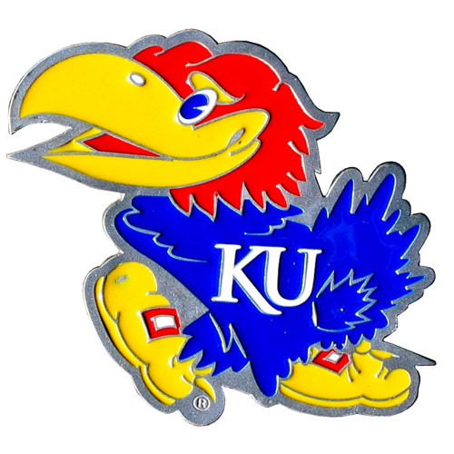Kansas Jayhawks Hitch Cover Class III Wire Plugs