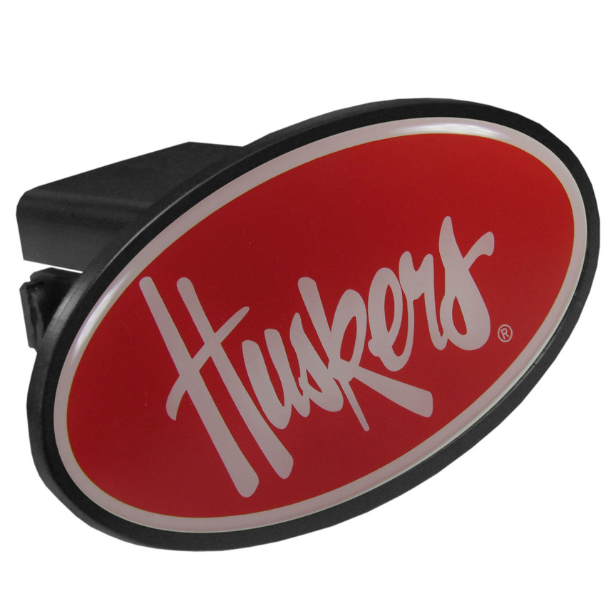 Nebraska Cornhuskers Plastic Hitch Cover Class III