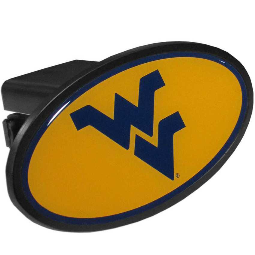 W. Virginia Mountaineers Plastic Hitch Cover Class III