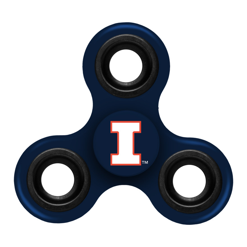 Illinois Fighting Illini Spinnerz Three Way Diztracto