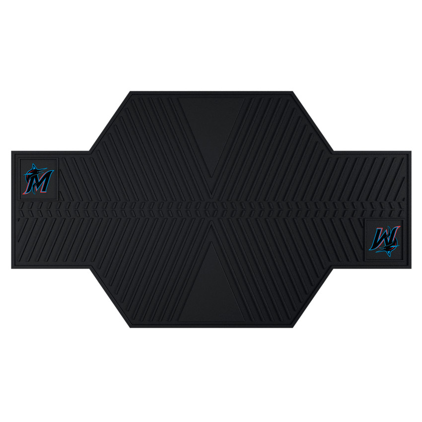 MLB - Miami Marlins Motorcycle Mat 82.5"x42"