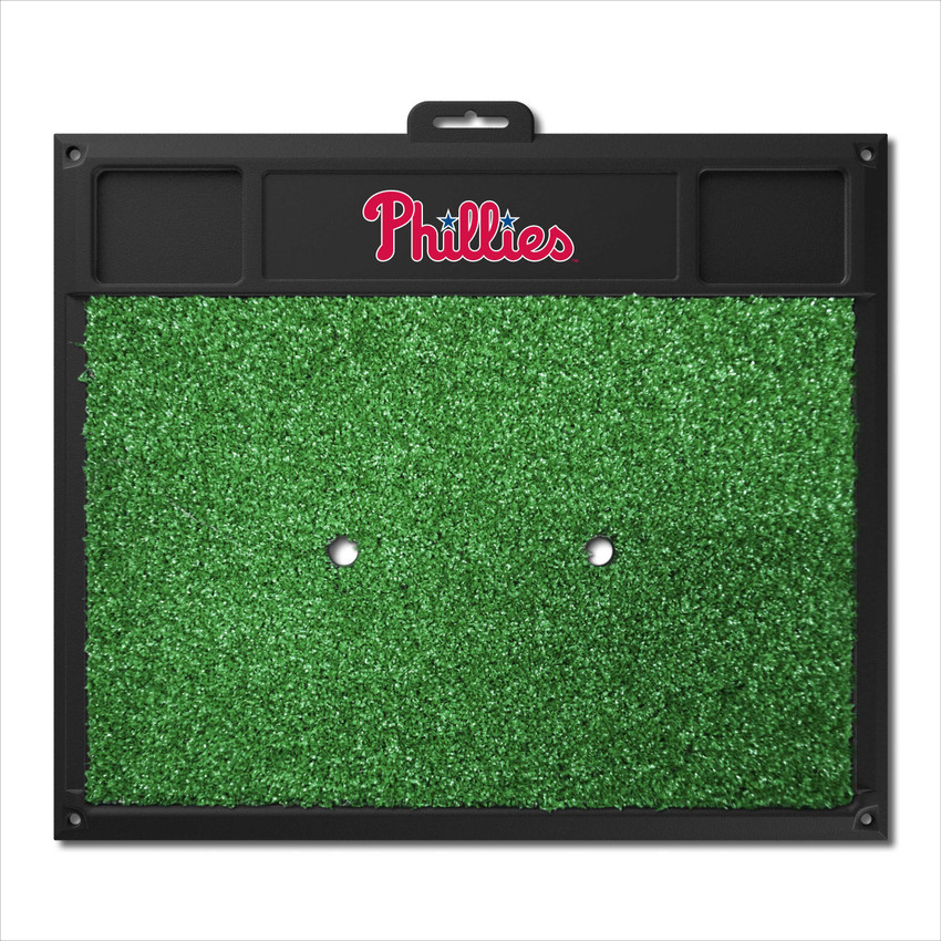 MLB - Philadelphia Phillies Golf Hitting Mat 20" x 17"