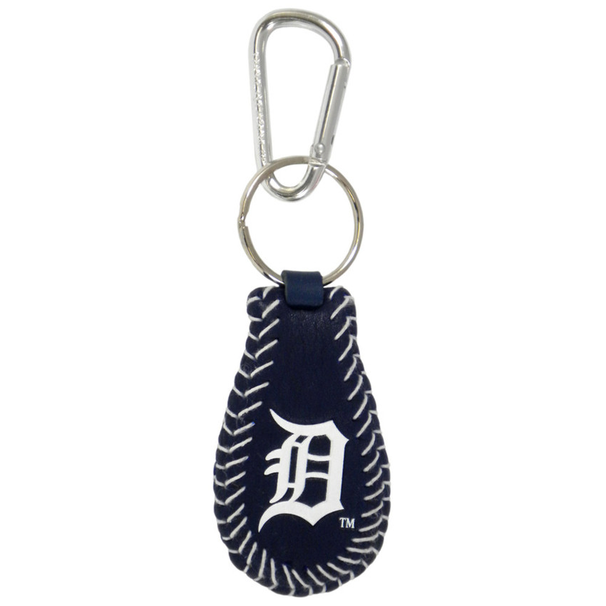 Detroit Tigers Keychain Team Color Baseball