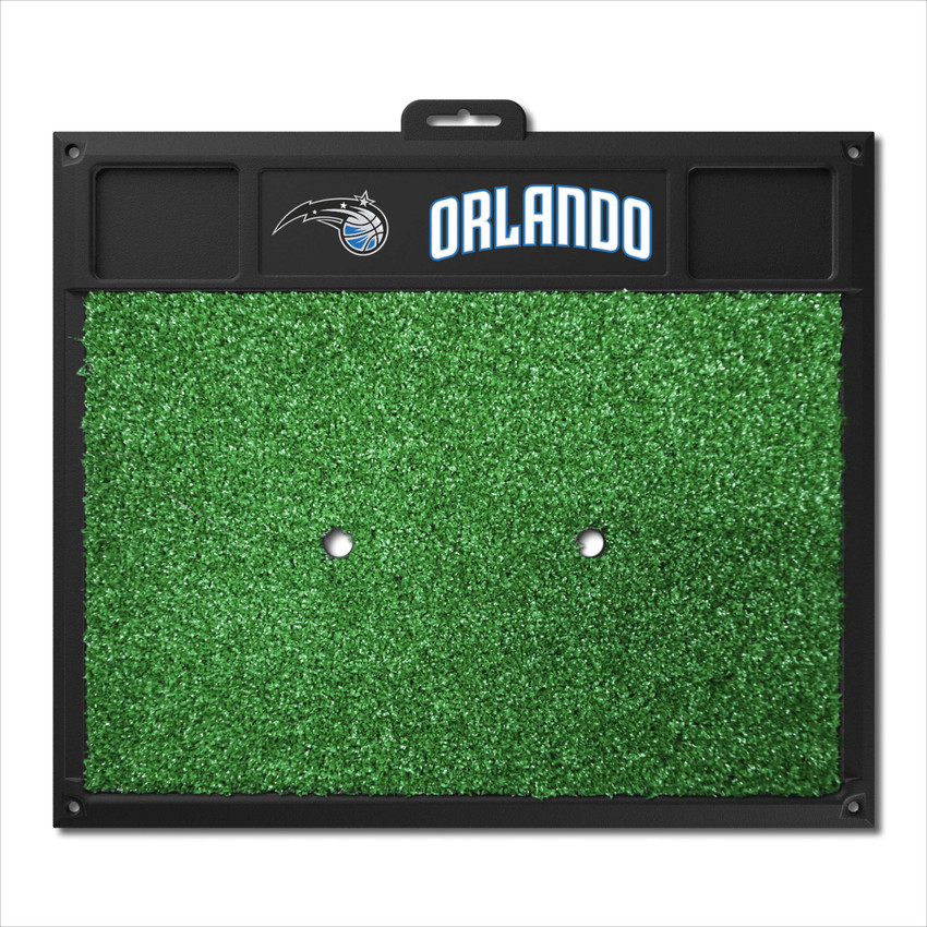 Orlando Magic Golf Hitting Mat Magic Basketball Primary Logo & Wordmark