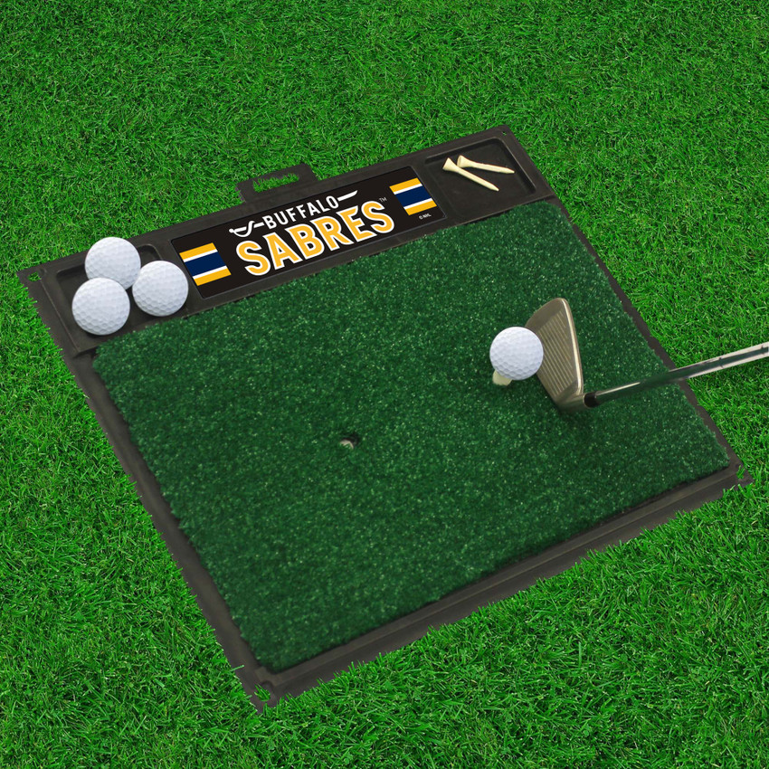 NHL - Buffalo Sabres Golf Hitting Mat 20" x 17"