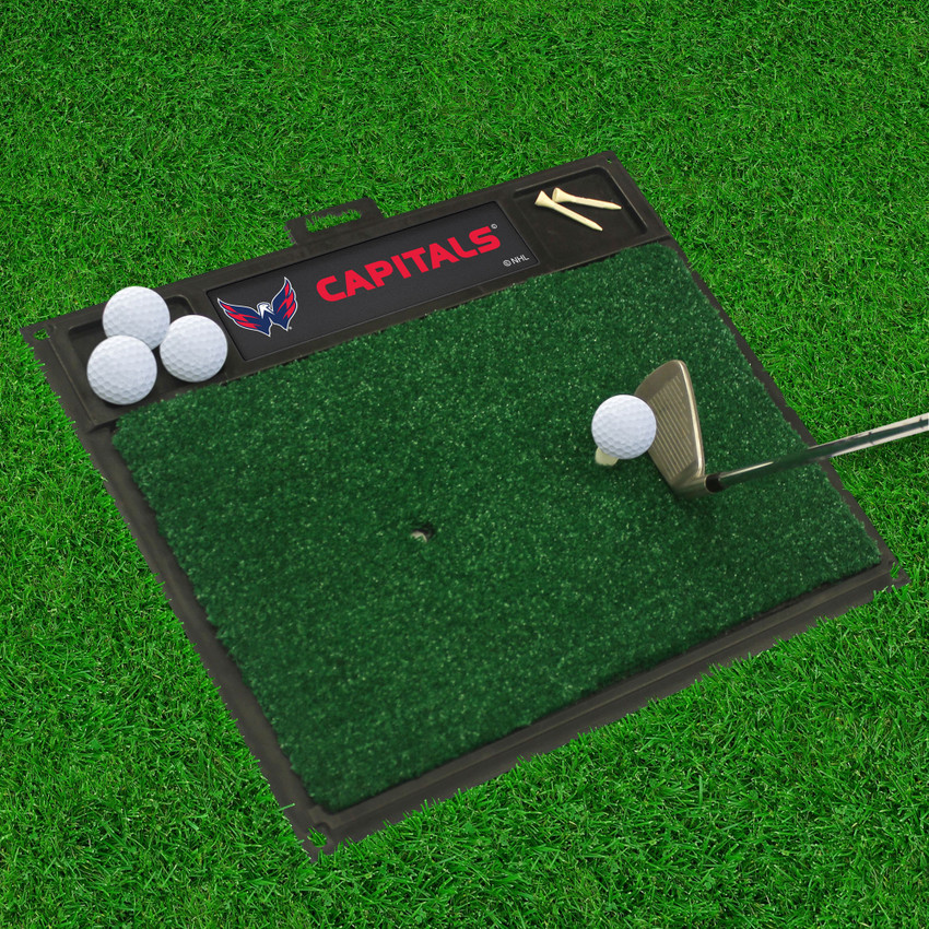 NHL - Washington Capitals Golf Hitting Mat 20" x 17"