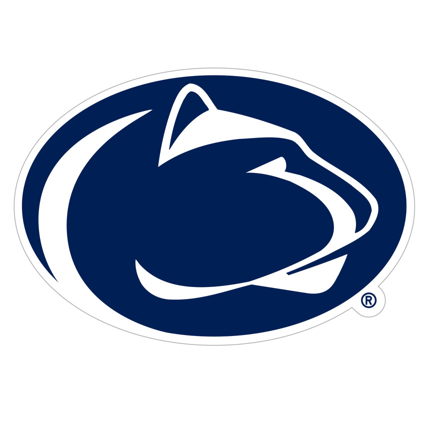 Penn St. Nittany Lions 8 inch Logo Magnets