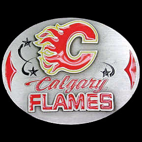 Calgary Flames® Team Belt Buckle