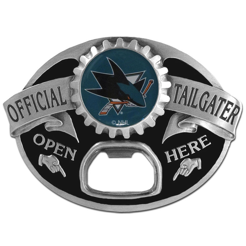 San Jose Sharks® Tailgater Belt Buckle