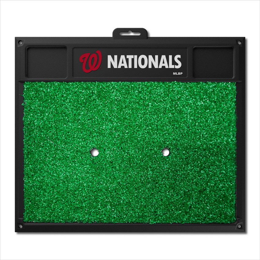 MLB - Washington Nationals Golf Hitting Mat 20" x 17"