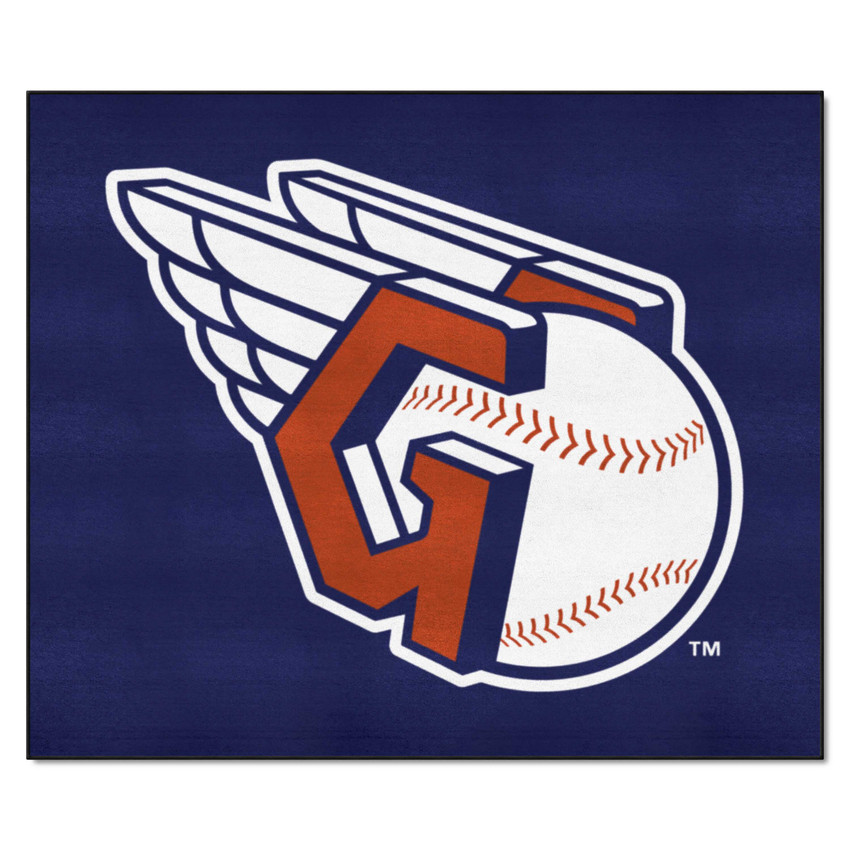 Cleveland Guardians Tailgater Rug - 5ft. x 6ft. Guardians Fastball Primary Logo