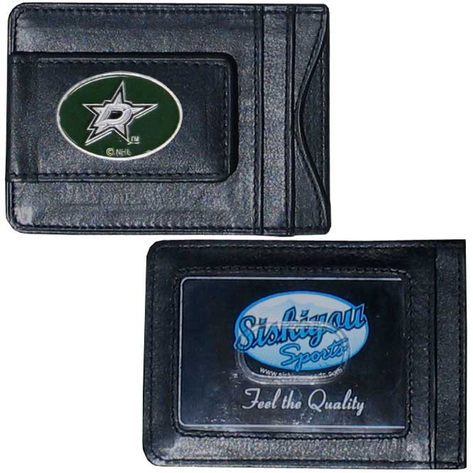 Dallas Stars Leather Cash & Cardholder