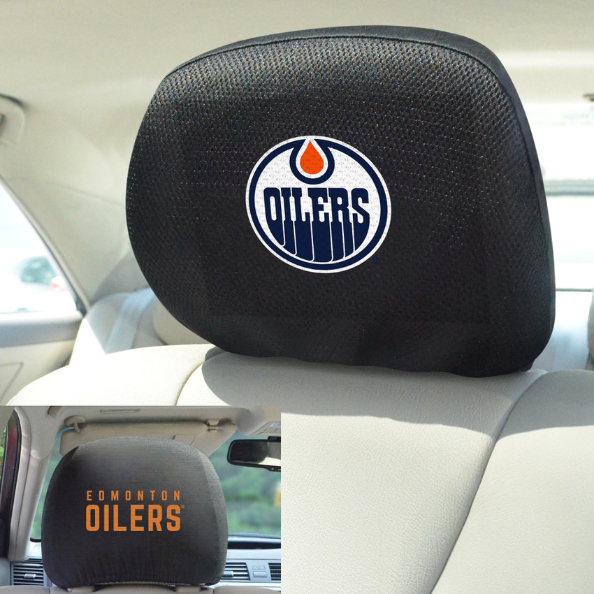 NHL - Edmonton Oilers Head Rest Cover 10"x13"