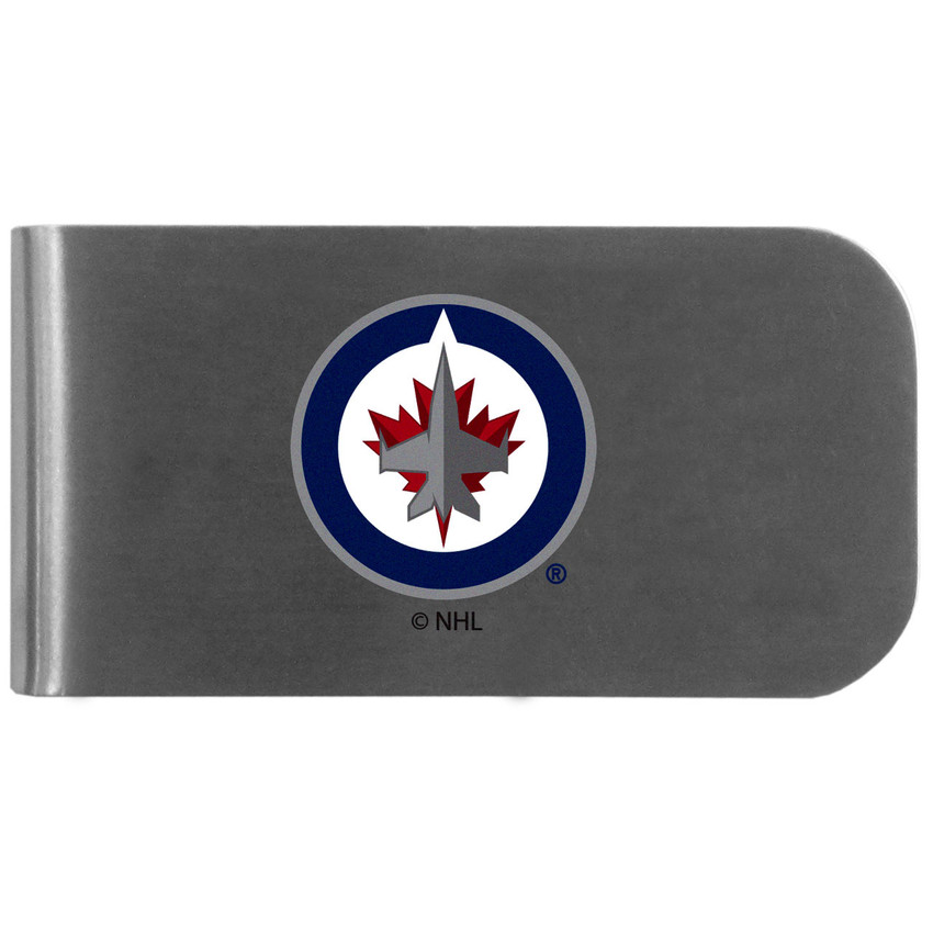 Winnipeg Jets Logo Bottle Opener Money Clip