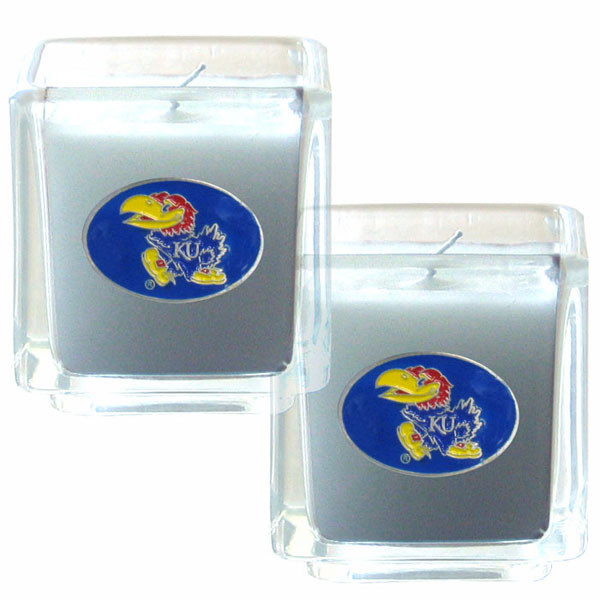 Kansas Jayhawks Scented Candle Set