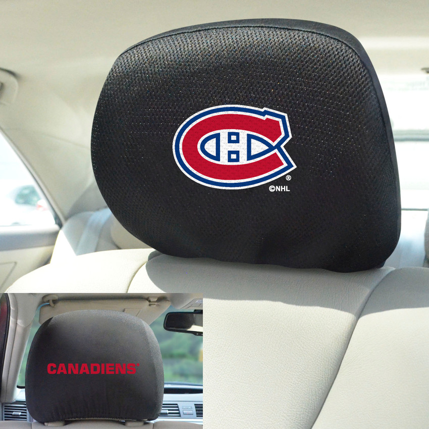 NHL - Montreal Canadiens Head Rest Cover 10"x13"