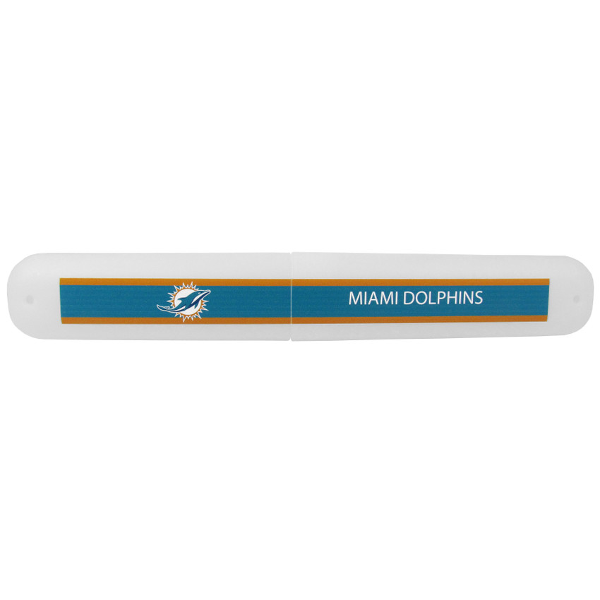 Miami Dolphins Travel Toothbrush Case