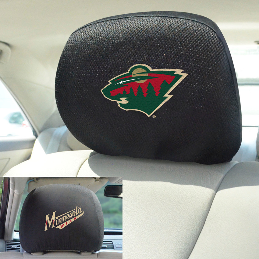 NHL - Minnesota Wild Head Rest Cover 10"x13"