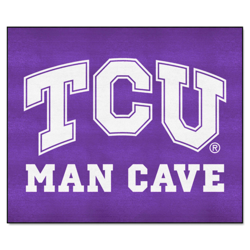 TCU Horned Frogs Man Cave Tailgater Rug - 5ft. x 6ft.
