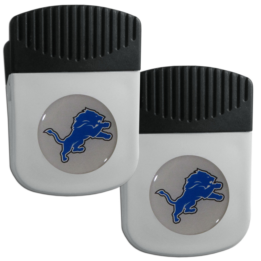 Detroit Lions Clip Magnet with Bottle Opener, 2 pack