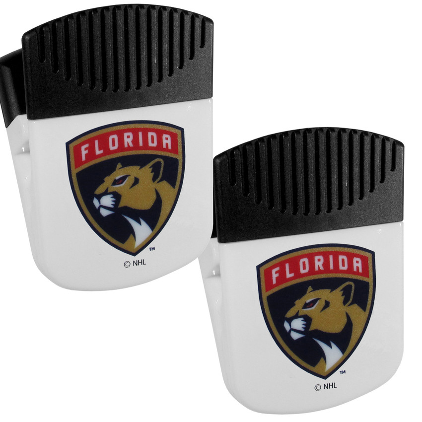 Florida Panthers Chip Clip Magnet with Bottle Opener, 2 pack