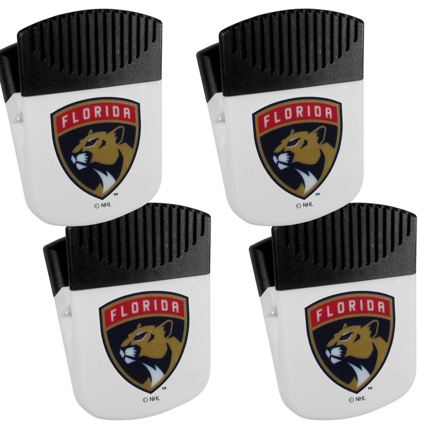 Florida Panthers Chip Clip Magnet with Bottle Opener, 4 pack