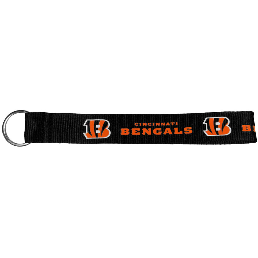 Cincinnati Bengals Lanyard Keychain ID Holder NFL Fan Accessory Key Chain