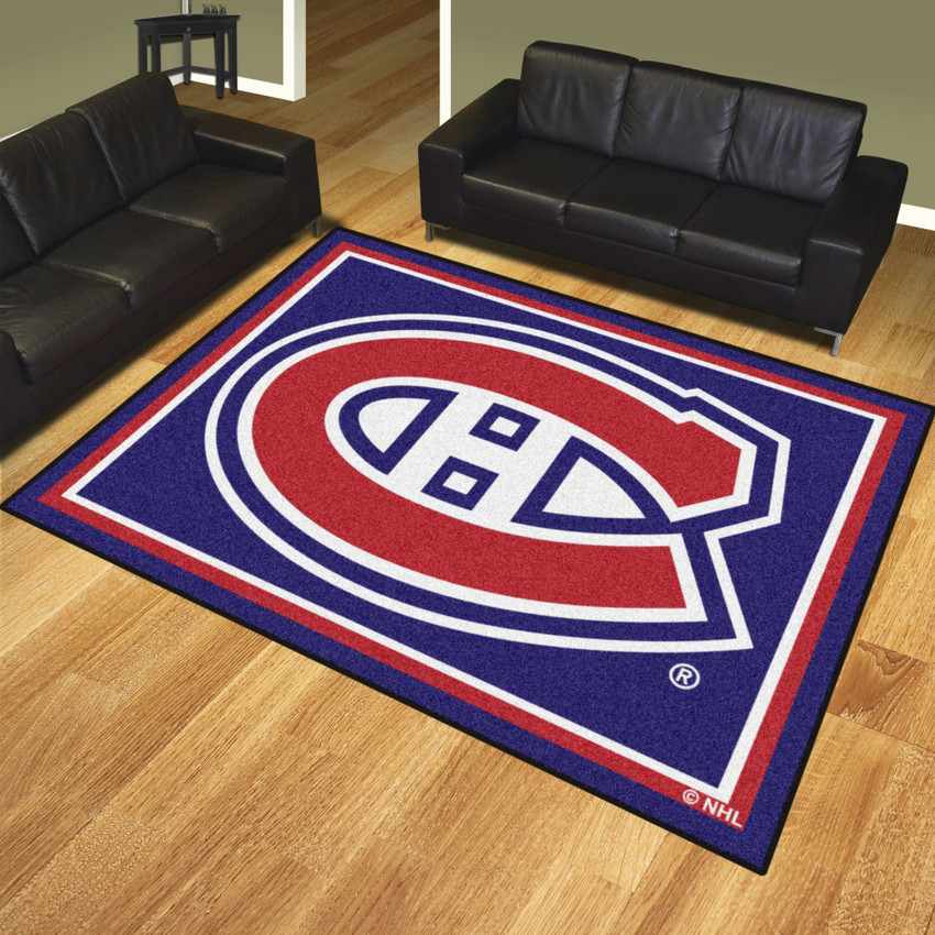 NHL - Montreal Canadiens 8x10 Rug 87"x117"