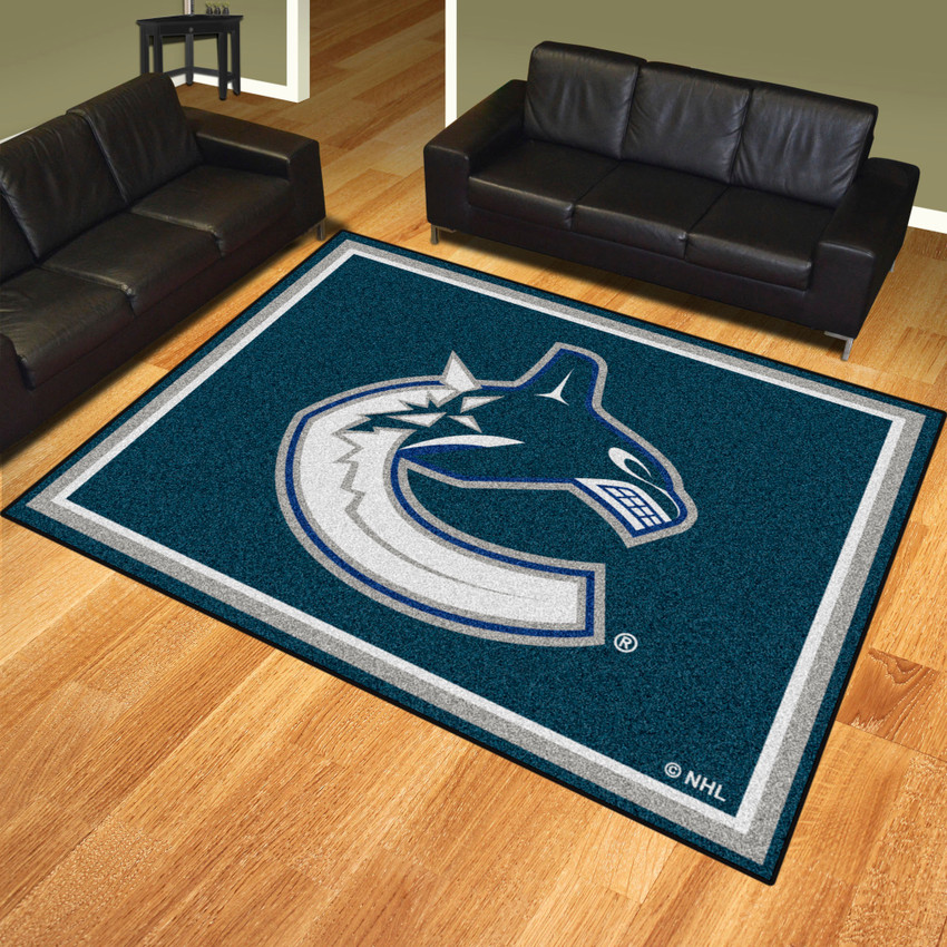 NHL - Vancouver Canucks 8x10 Rug 87"x117"
