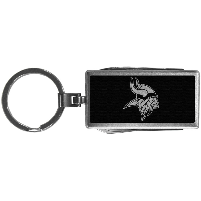 Minnesota Vikings Multi-tool Key Chain, Black
