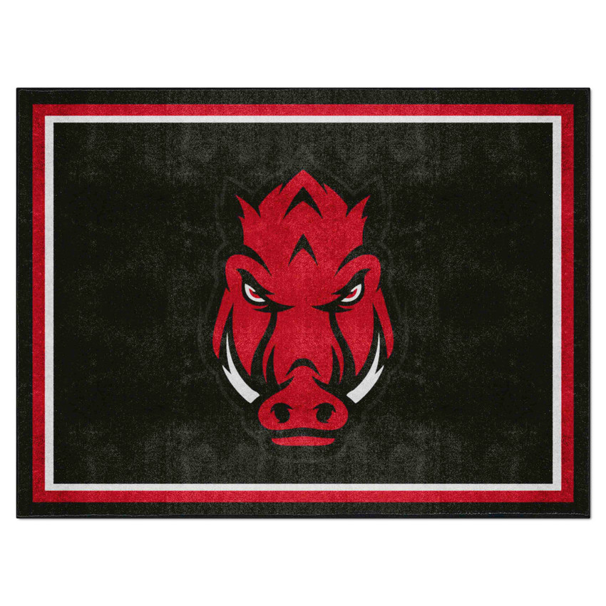 Arkansas Razorbacks 8ft. x 10 ft. Plush Area Rug