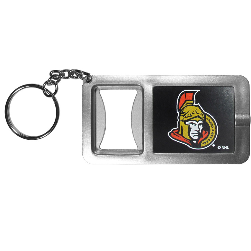 Colorado Avalanche® Flashlight Key Chain with Bottle Opener
